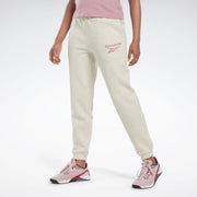 Reebok Apparel  Women's Ri Bl Fleece Pant Reebok Training App Women White Reg
