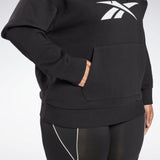 Reebok Apparel  Women's Ri Bl Fleece Hoody Reebok Training App Women Black Reg