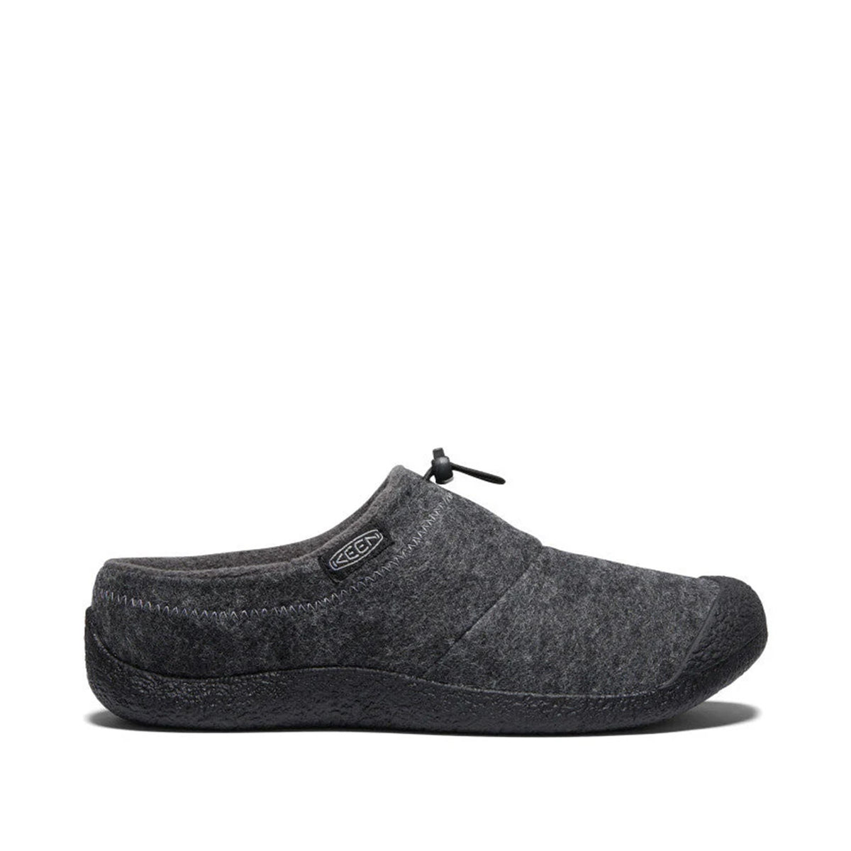 Keen Men's Howser III Slide in Charcoal Grey Felt/Bl