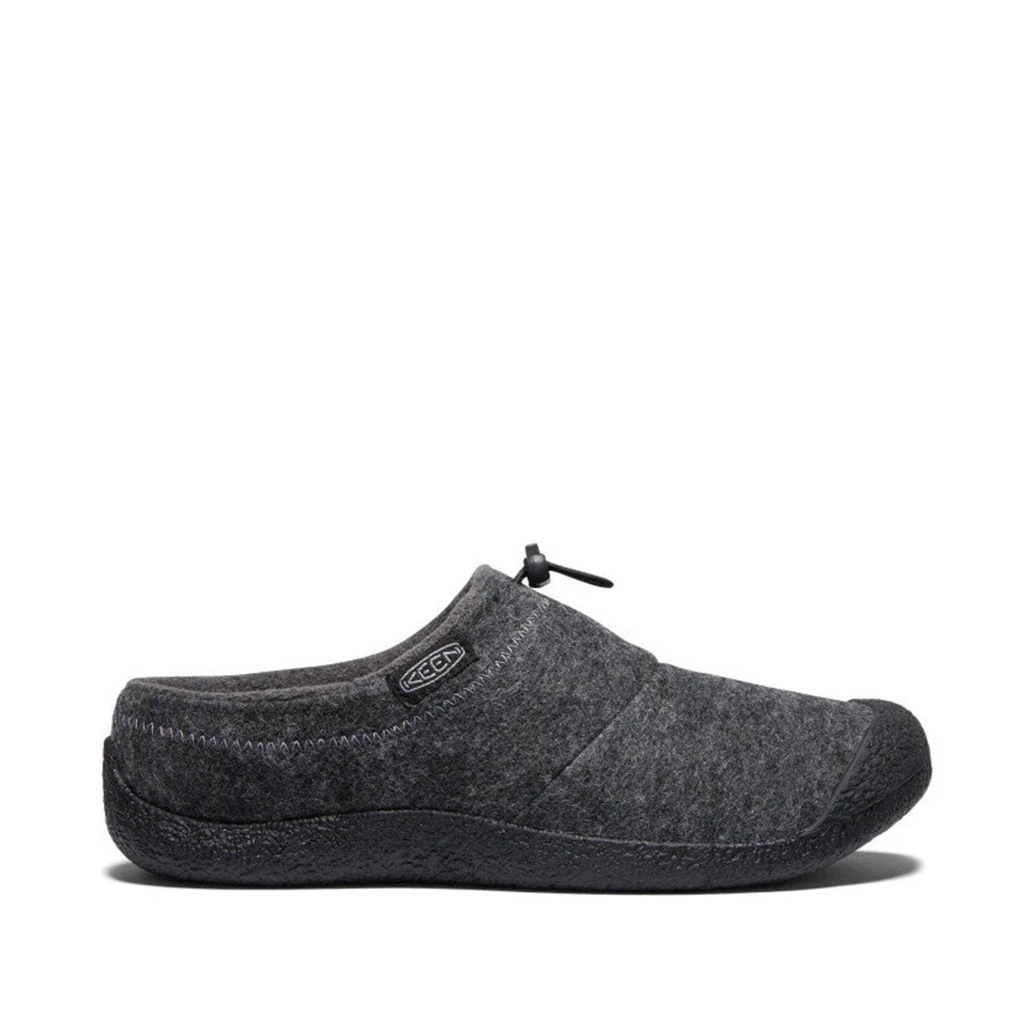 Keen Men's Howser III Slide in Charcoal Grey Felt/Bl