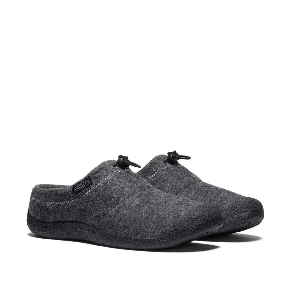 Keen Men's Howser III Slide in Charcoal Grey Felt/Bl