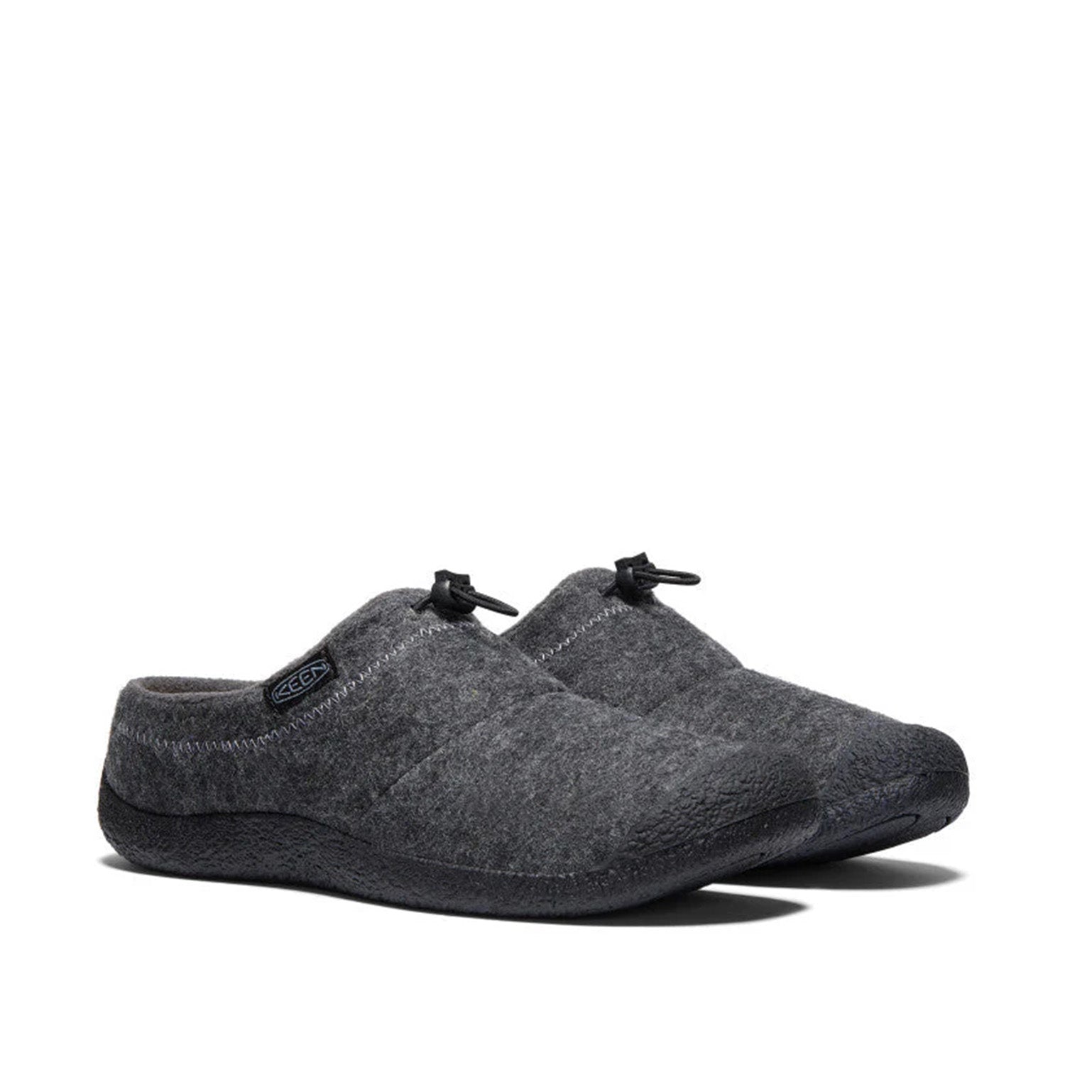 Keen Men's Howser III Slide in Charcoal Grey Felt/Bl