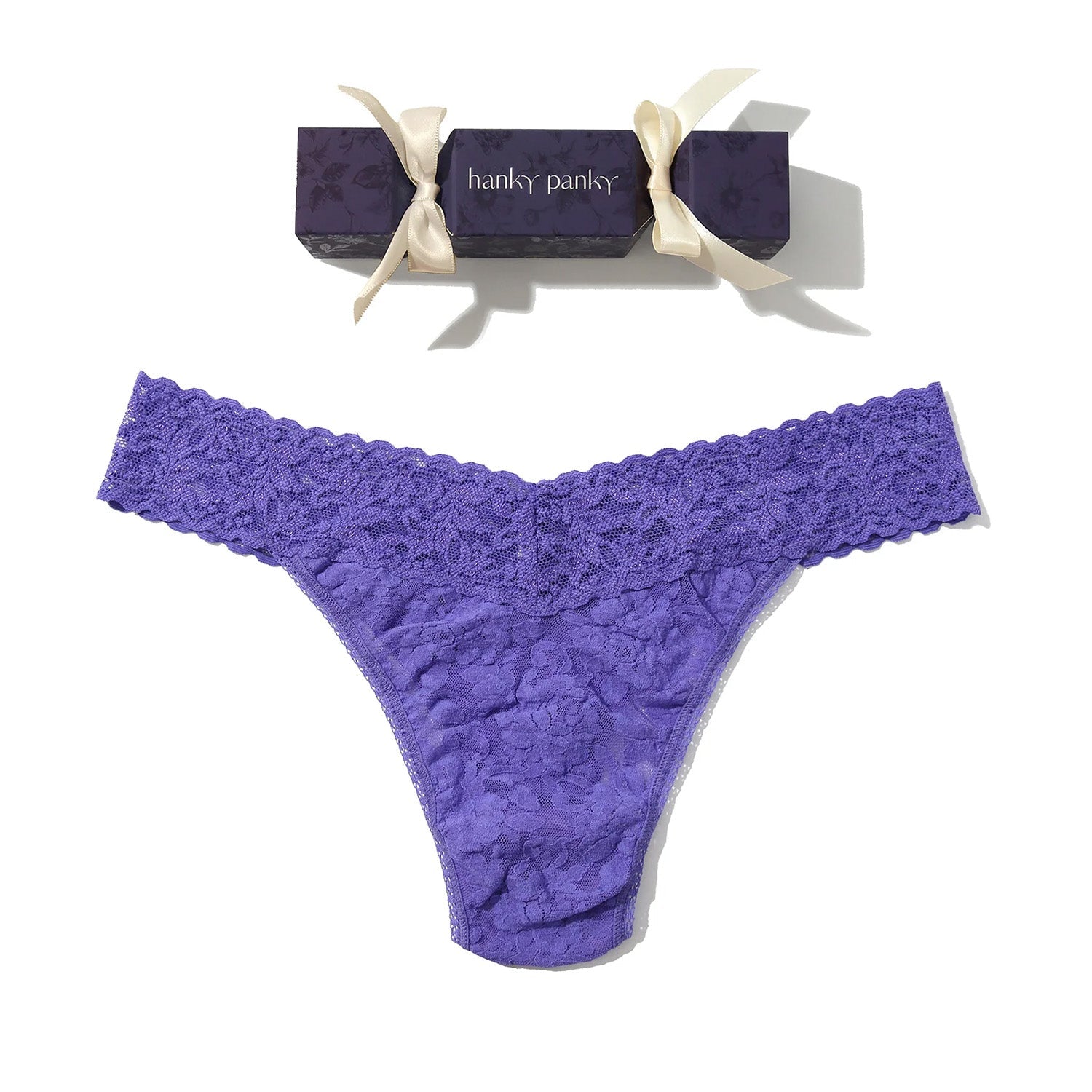 Hanky Panky Women's Original Rise Cracker in African Violet Purple