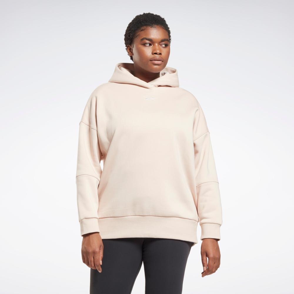 Reebok Apparel  Women's Lux Hoodie In Reebok Training App Women Nude Reg