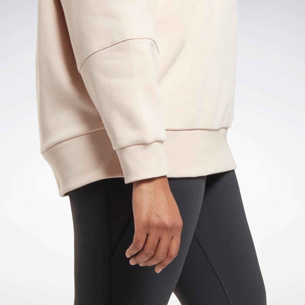 Reebok Apparel  Women's Lux Hoodie In Reebok Training App Women Nude Reg