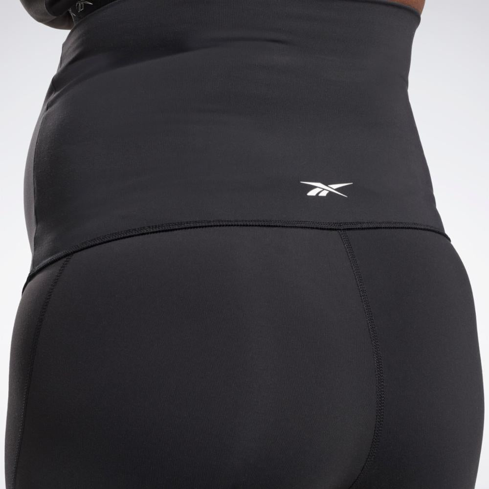 Reebok Apparel  Women's Lux Maternity Short Black Reg