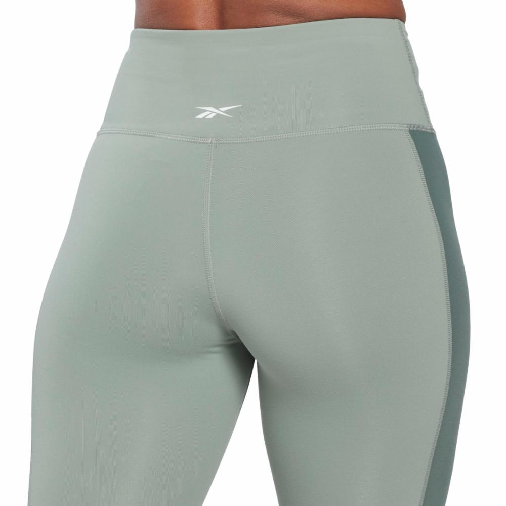 Reebok Apparel  Women's Lux Hr Tight- C Green Reg