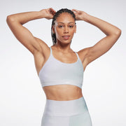 Reebok Apparel  Women's Yoga Strappy Bra Ao Purple Reg