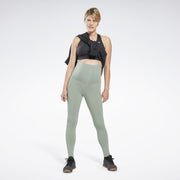 Reebok Apparel  Women's Lux Maternity Tight Reebok Training App Women Green Reg