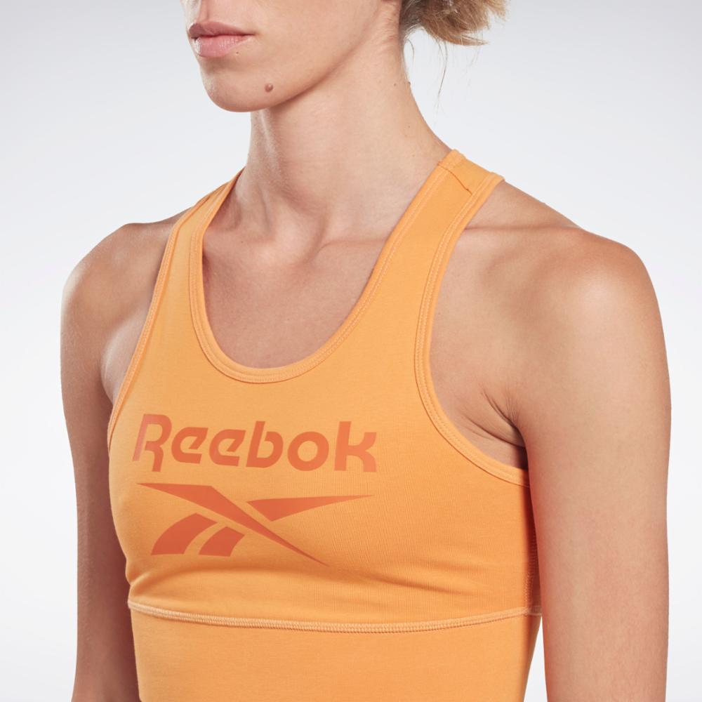 Reebok Apparel  Women's Ri Bl Cotton Bralet Reebok Training App Women Orange Reg
