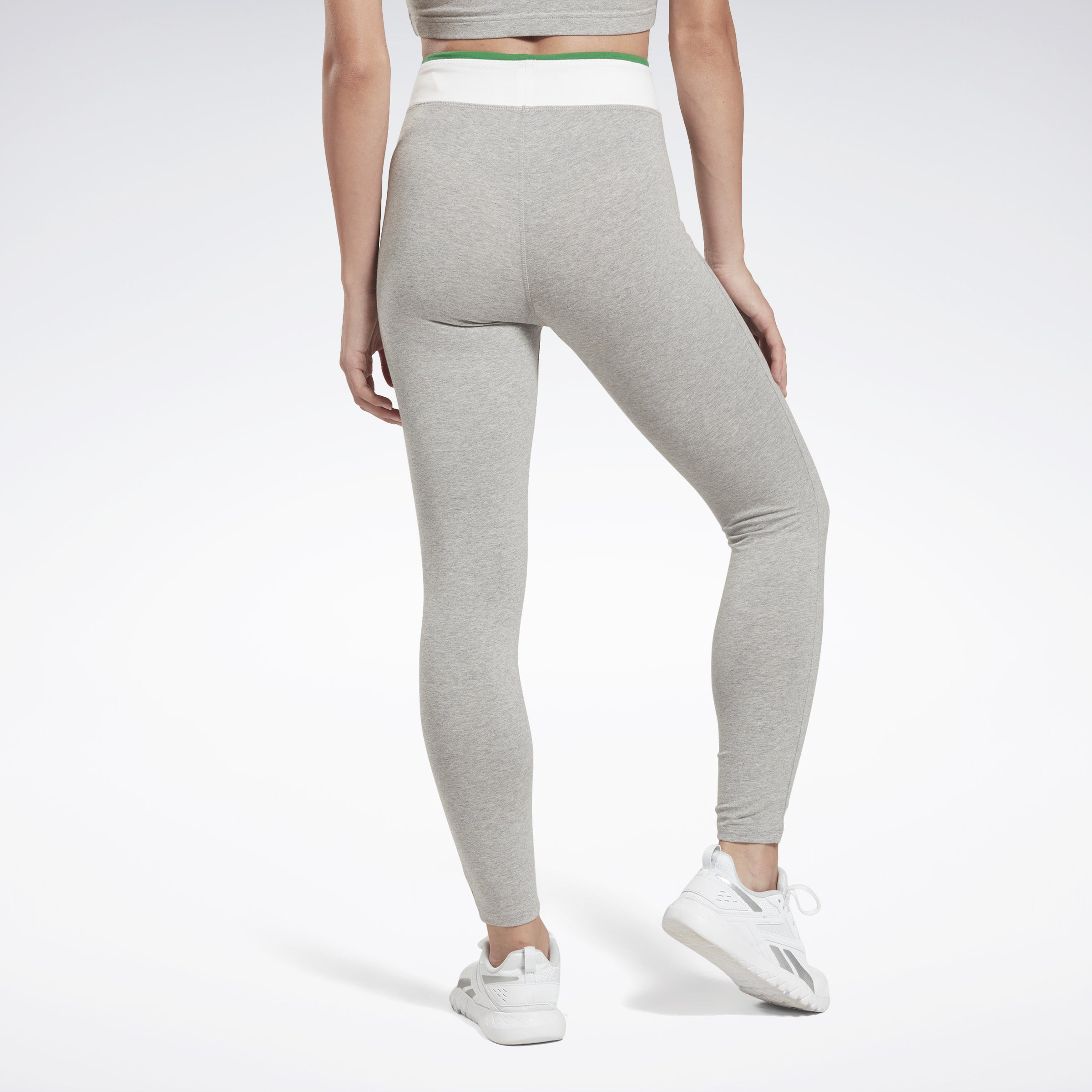 Reebok Women's Rie Cotton Legging  In Mgreyh REG