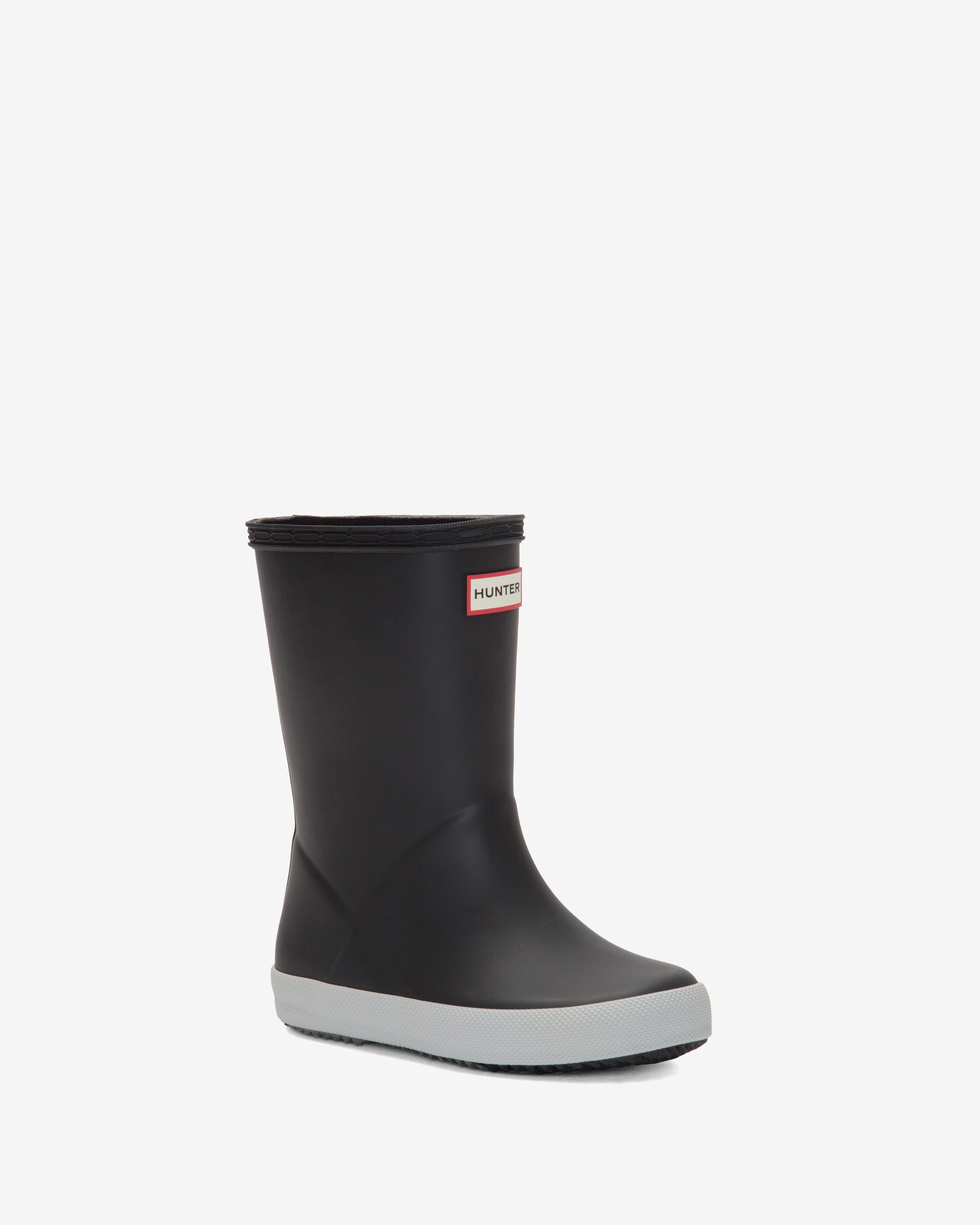 Hunter Kids' Lk First Clsc Boot M In Black