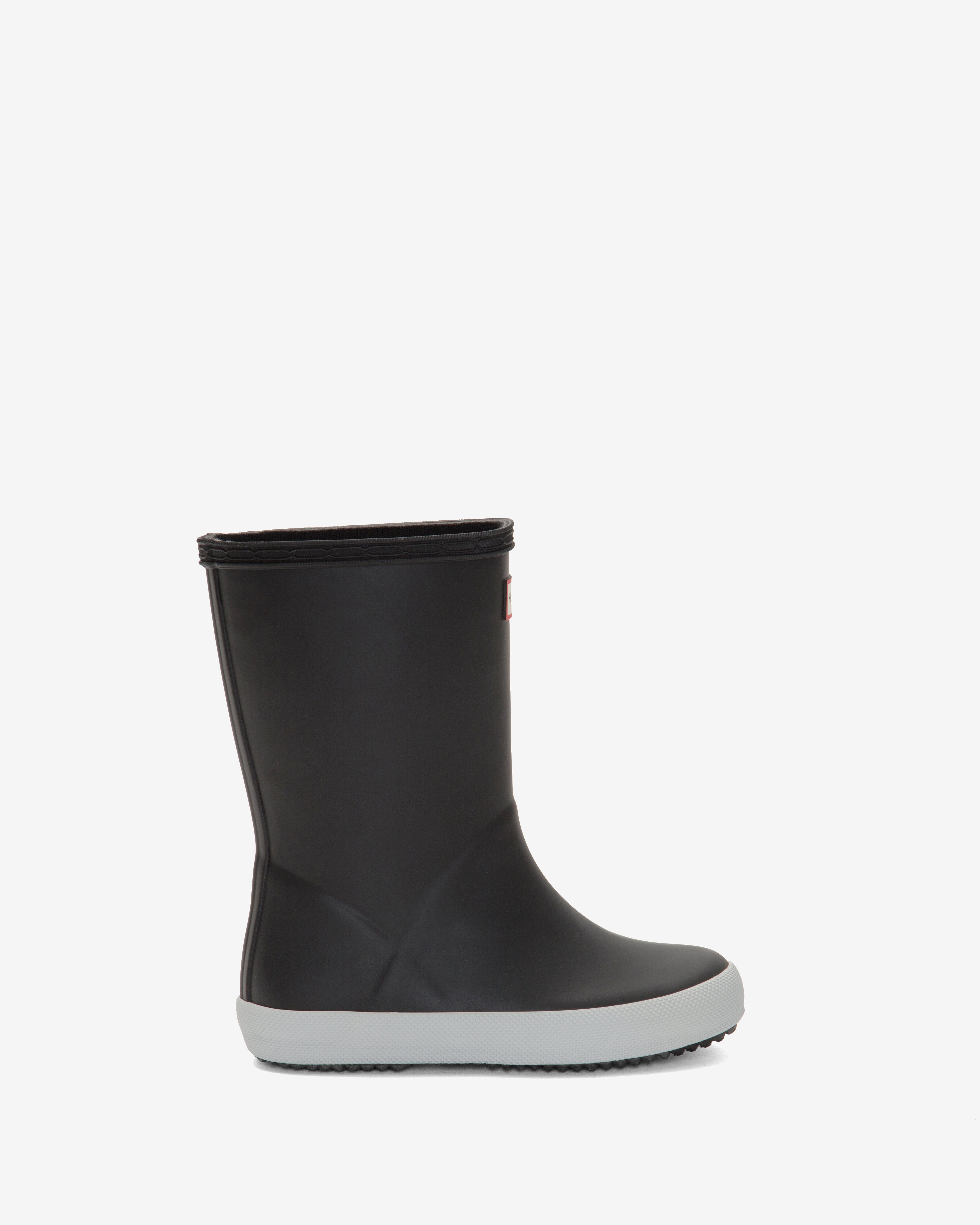 Hunter Kids' Lk First Clsc Boot M In Black