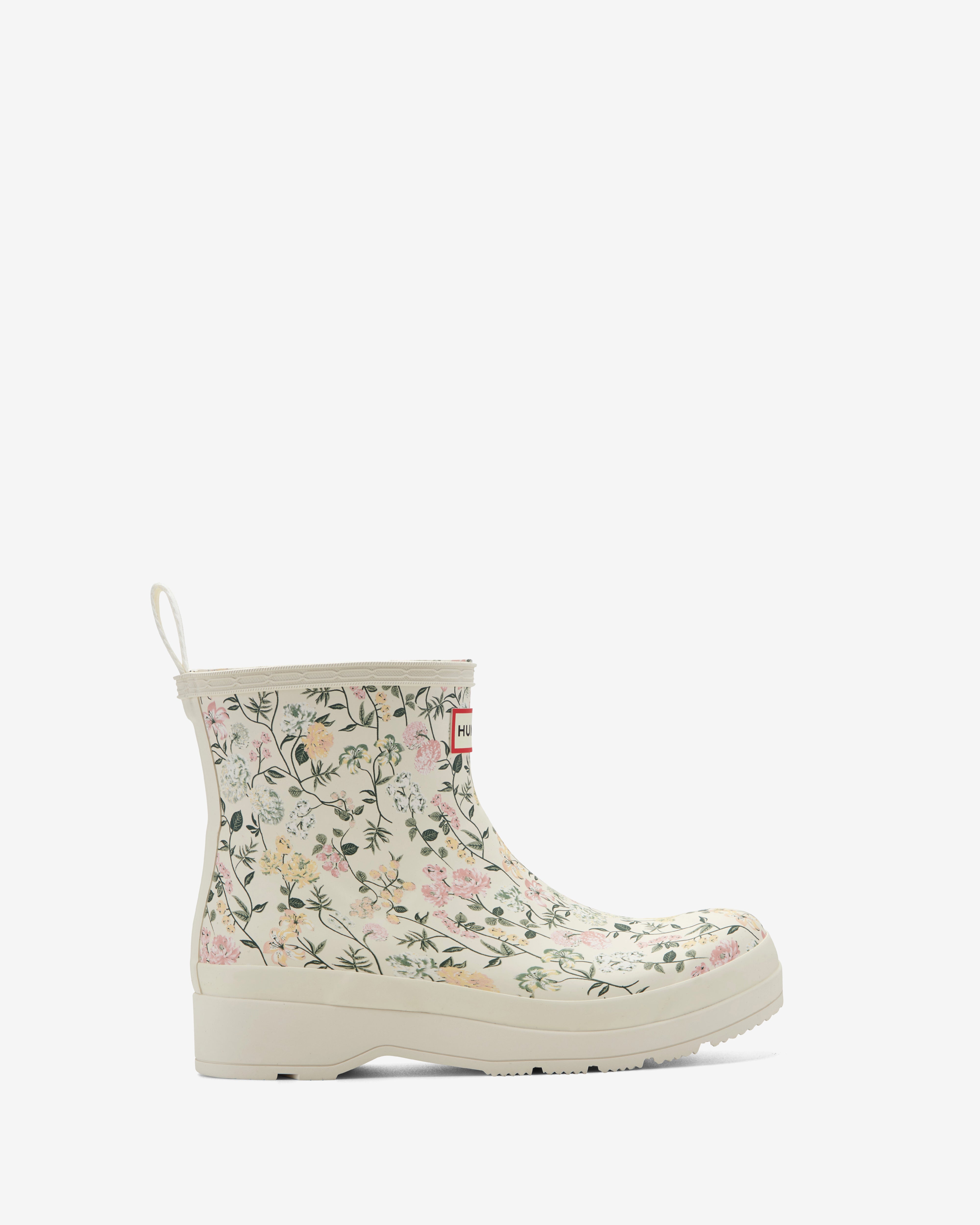 Hunter Women's W Play Short Boot In Cloud Dancer M