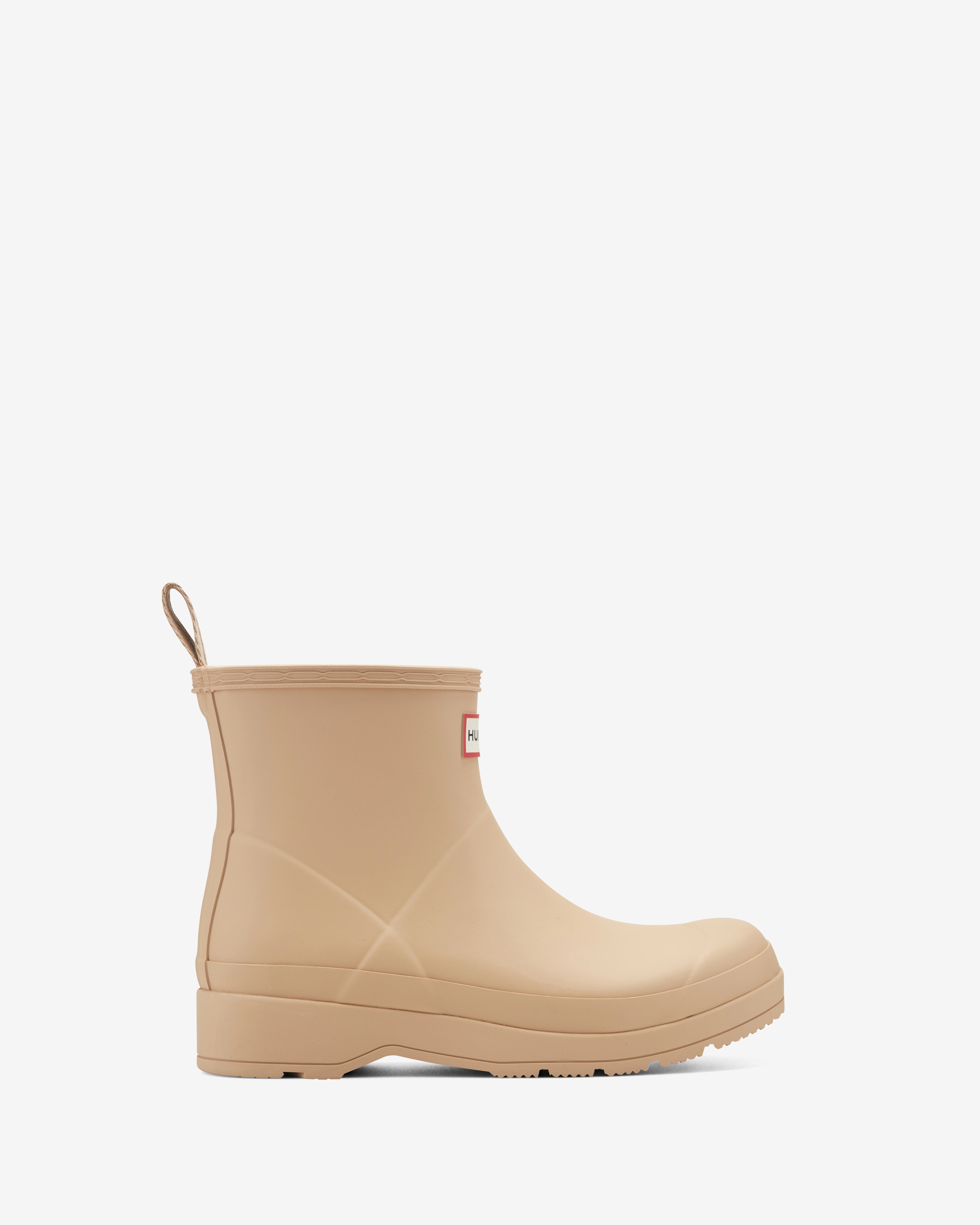 Hunter Women's W Play Short Boot In Lattee M