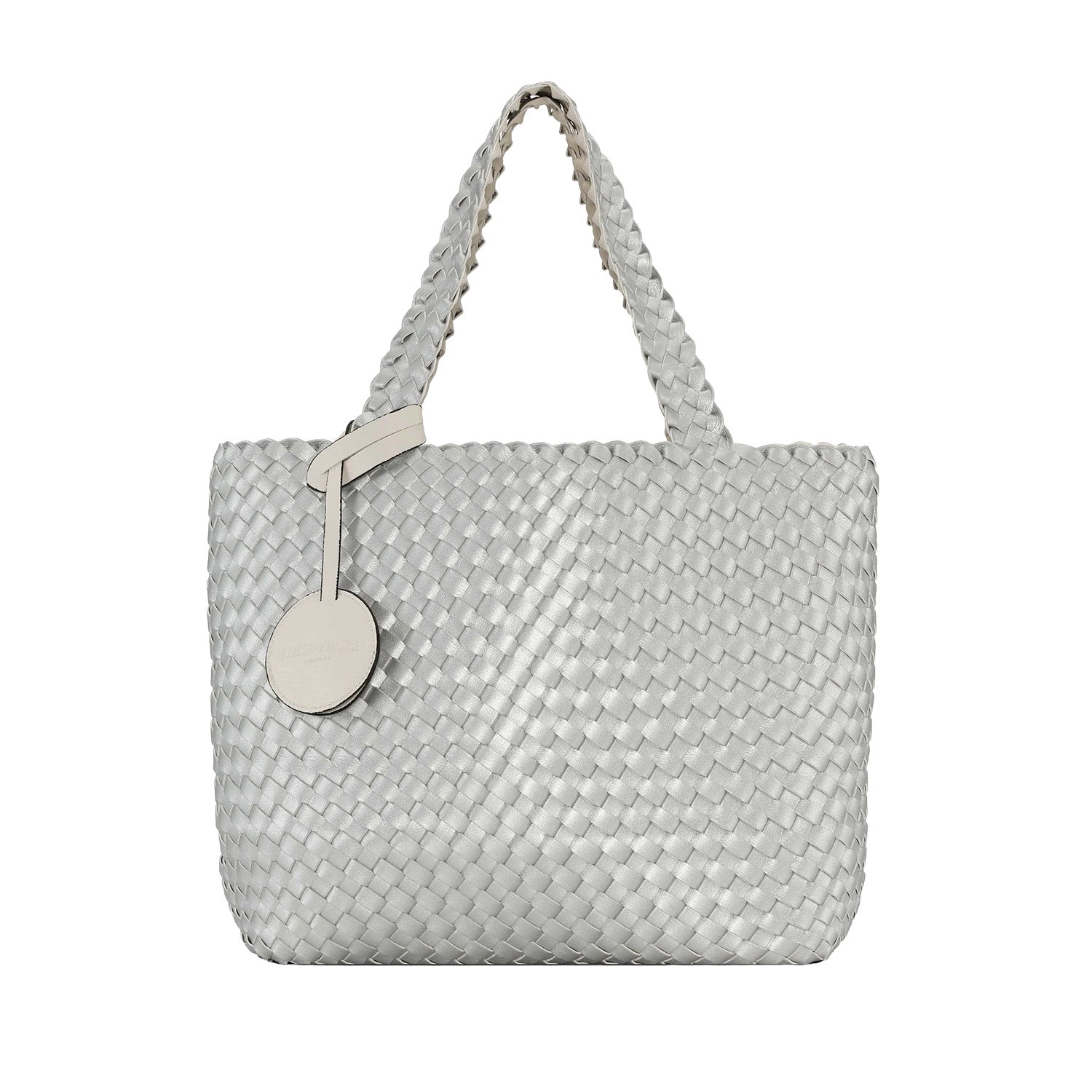 Ilse Jacobsen Tote Bag in Egg White/Silver