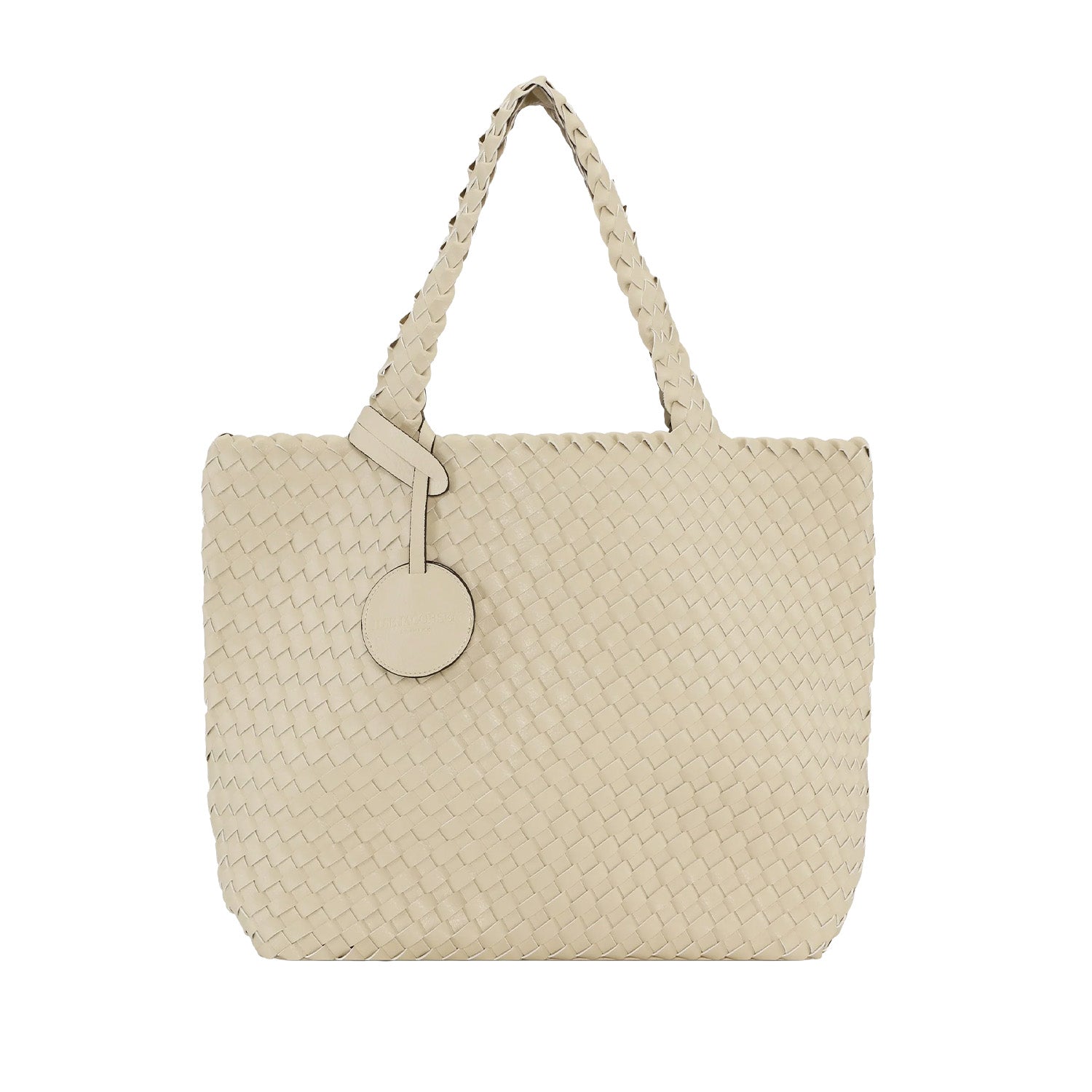 Ilse Jacobsen Tote Bag in Ivory/Platin