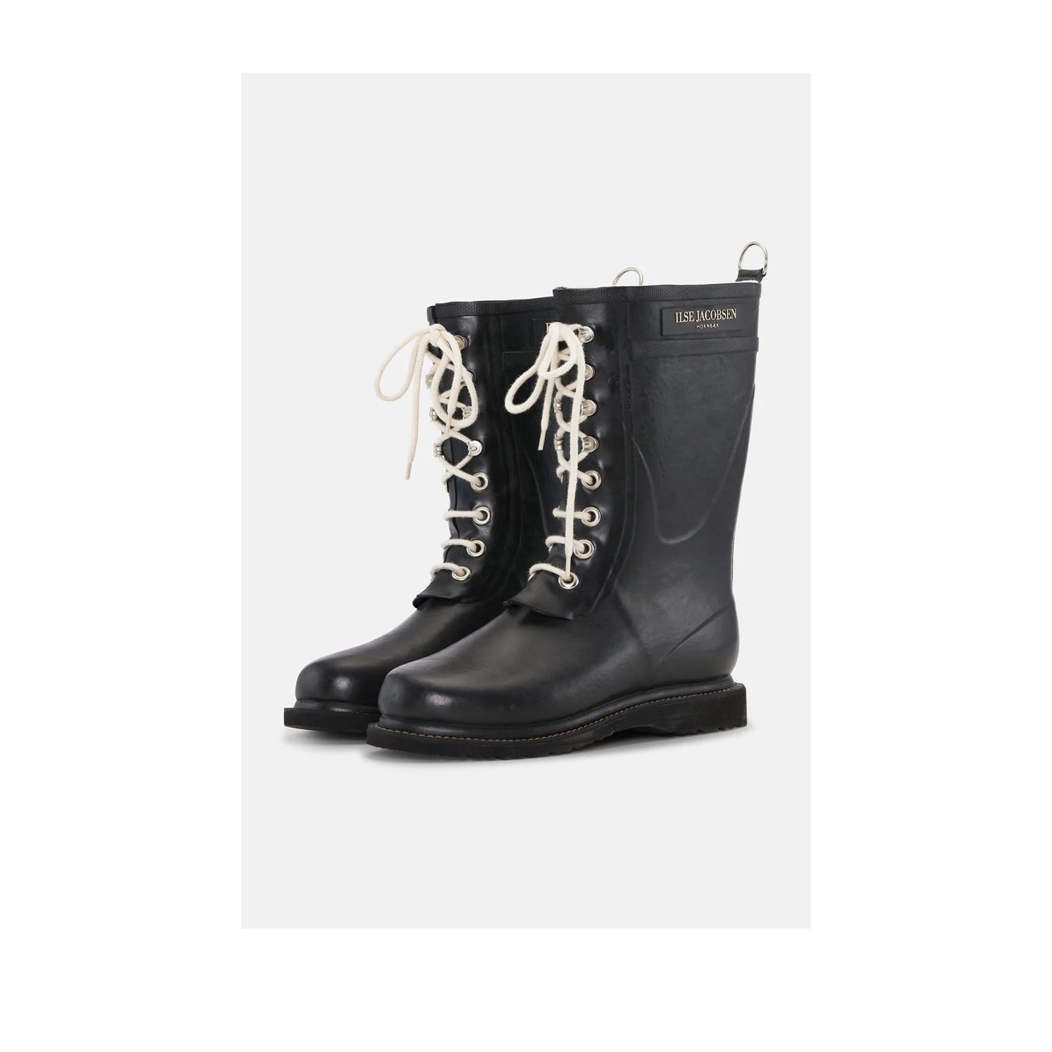 Ilse Jacobsen Women's RUB15 3/4 Rubber Boots in Black