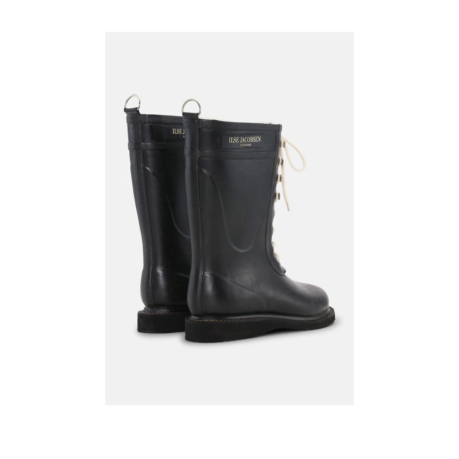 Ilse Jacobsen Women's RUB15 3/4 Rubber Boots in Black