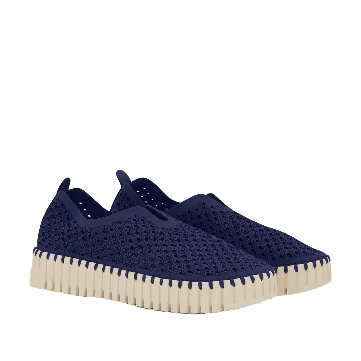 Ilse Jacobson Women's Tulip 3373 Platform in Dark Indigo