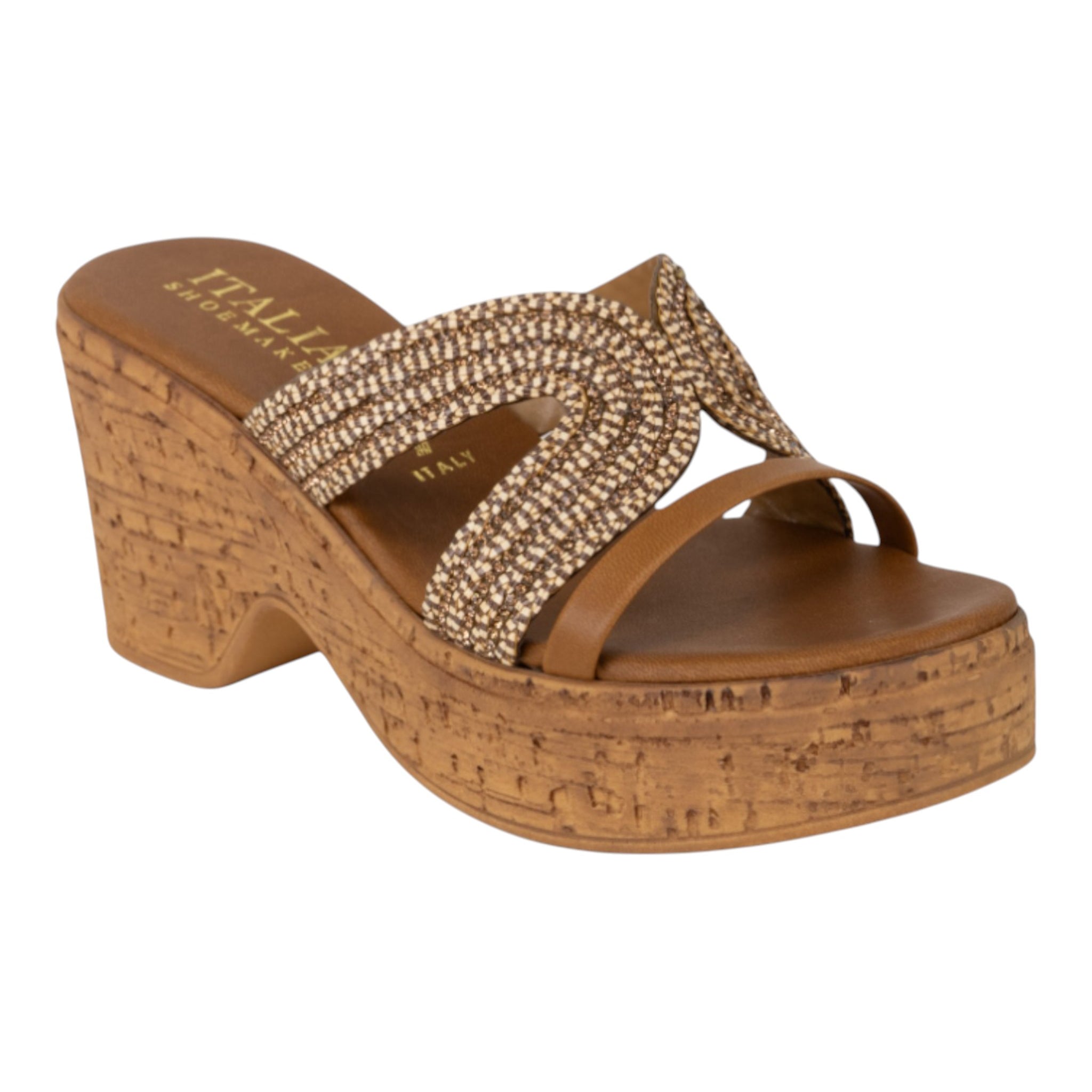 Italian Shoemakers Women's Bettie In Cognac M