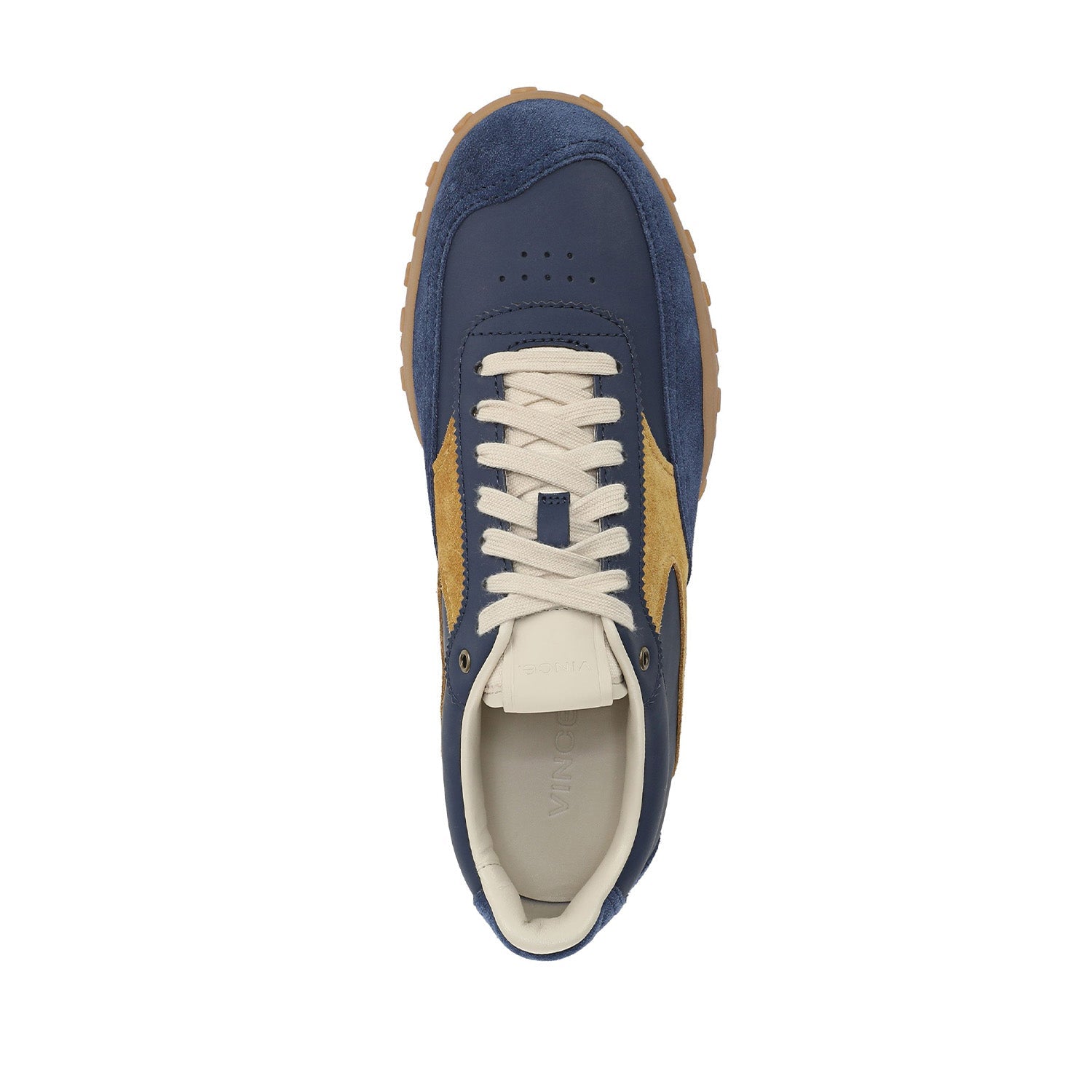 Vince. Men's Palisades Runner in Hthr/Gold Dust