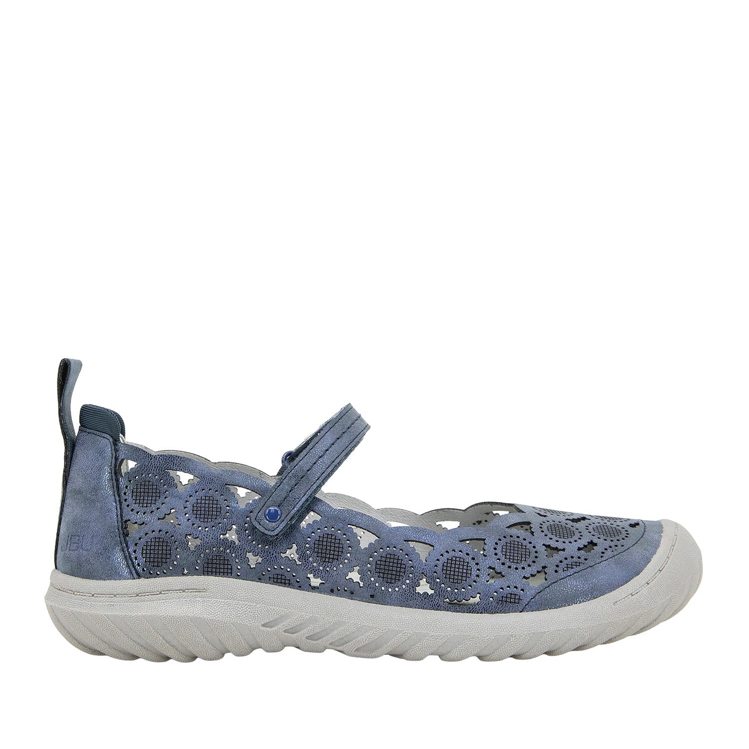 JBU Women's Anne - Wide in Navy Shimmer