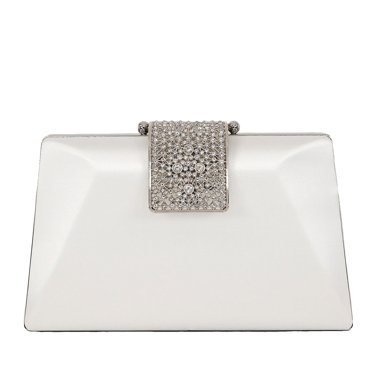 Jewel Badgley Mischka Handbags Women's Amira in White