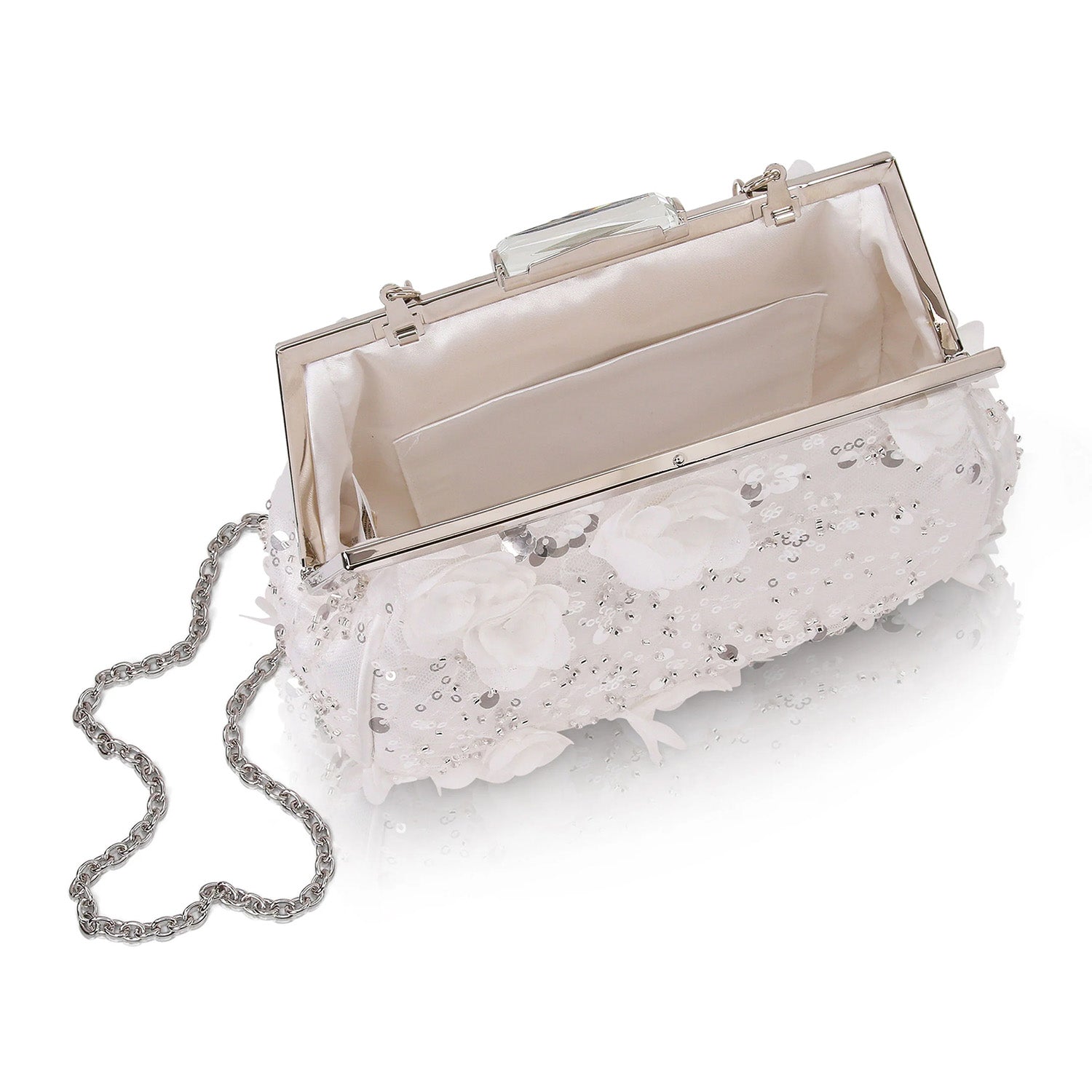 Jewel Badgley Mischka Women's Bea in White