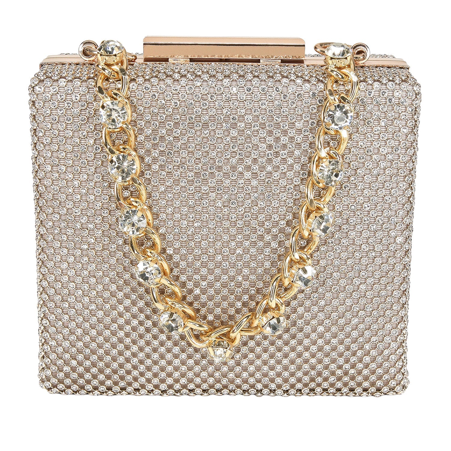 Jewel Badgley Mischka Handbags Women's Katie in Gold