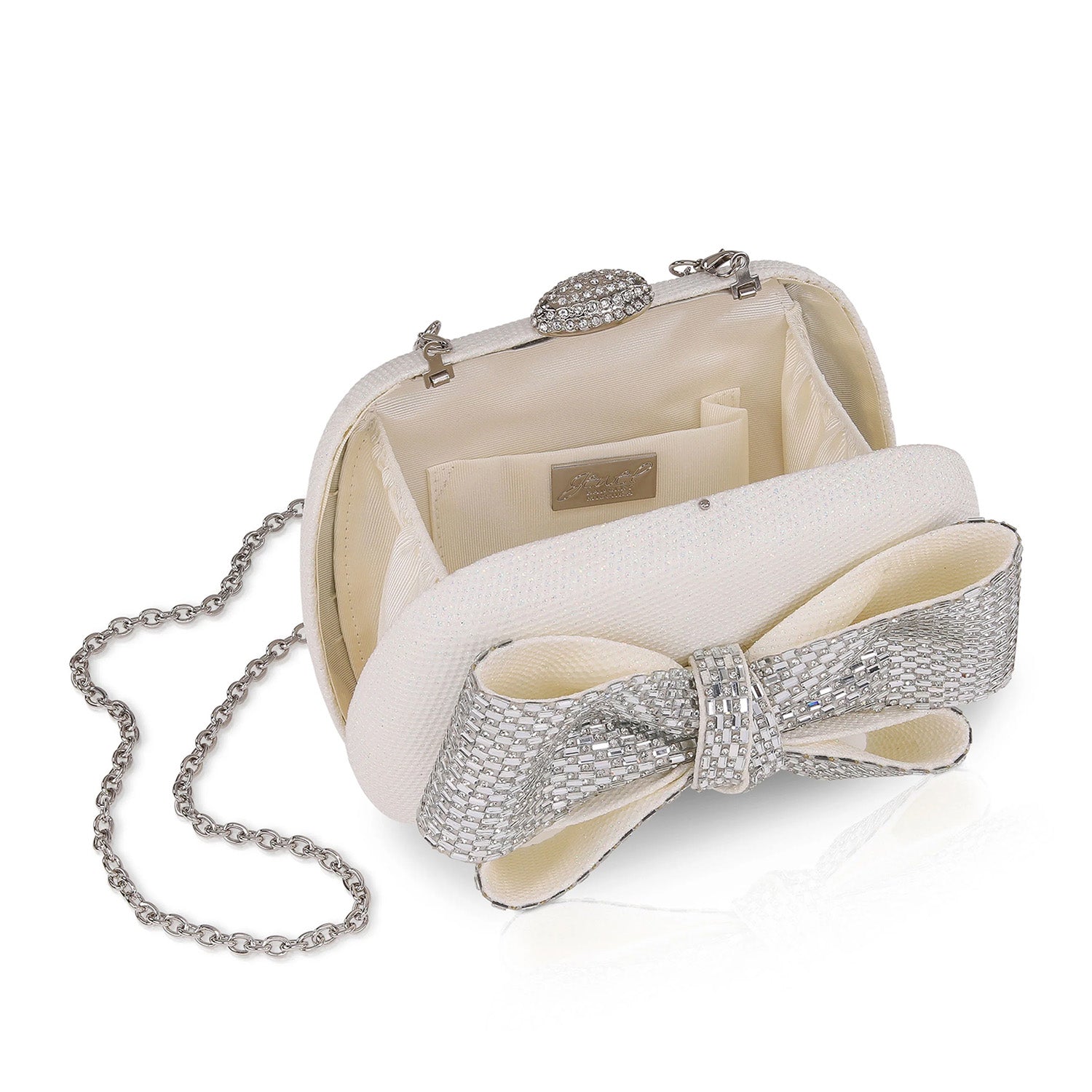 Emmy féminin Jewel Badgley Mischka en blanc
