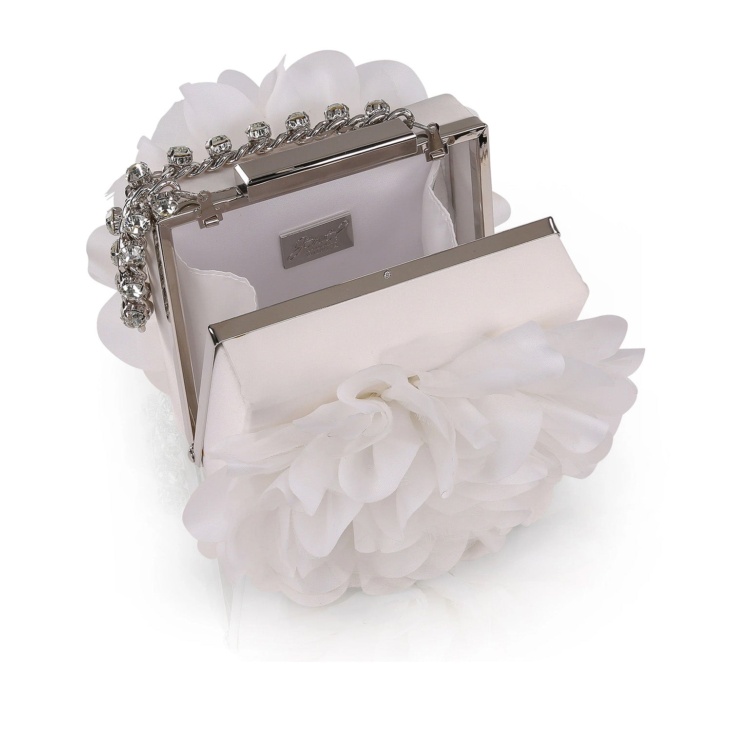 Chaussures Jewel Badgley Mischka Natasha pour femmes, couleur blanche