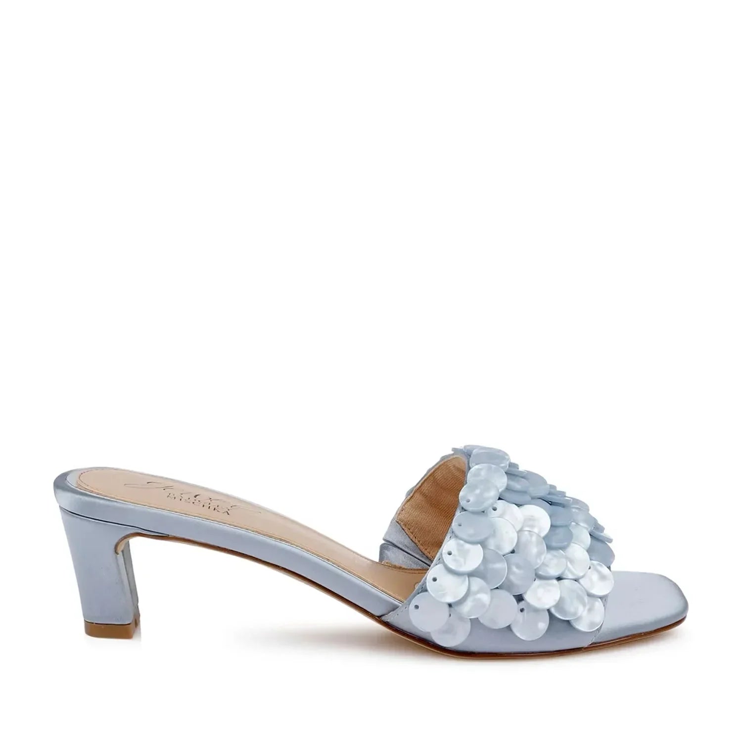 Jewel Badgley Mischka Women's Pacific in Mist