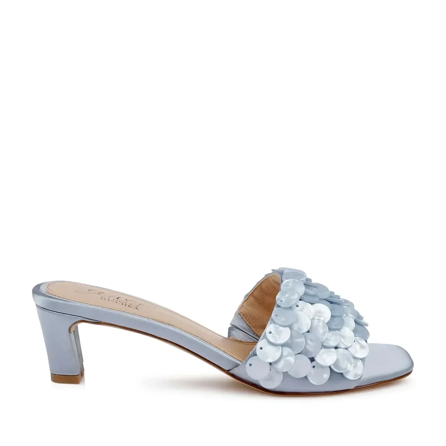 Jewel Badgley Mischka Women's Pacific in Mist