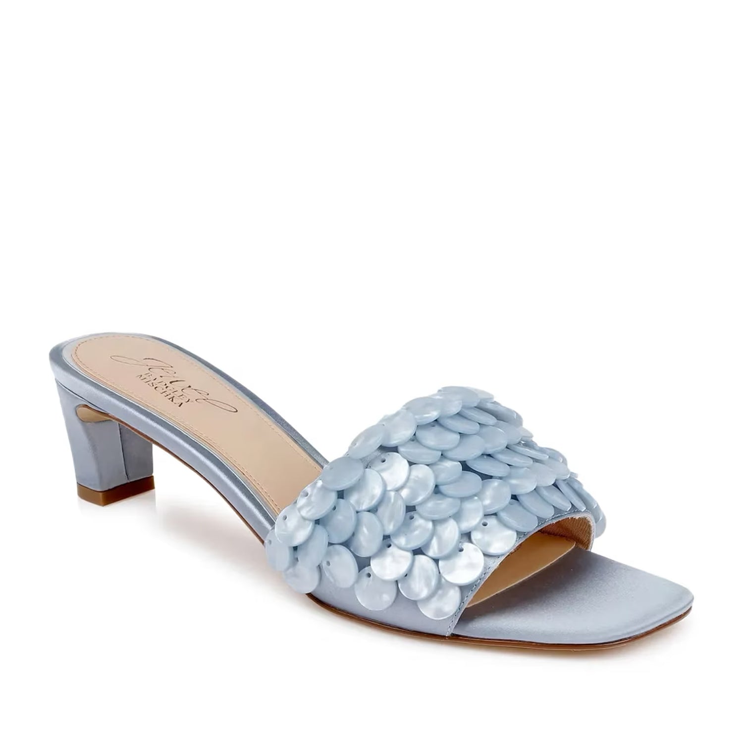 Jewel Badgley Mischka Women's Pacific in Mist