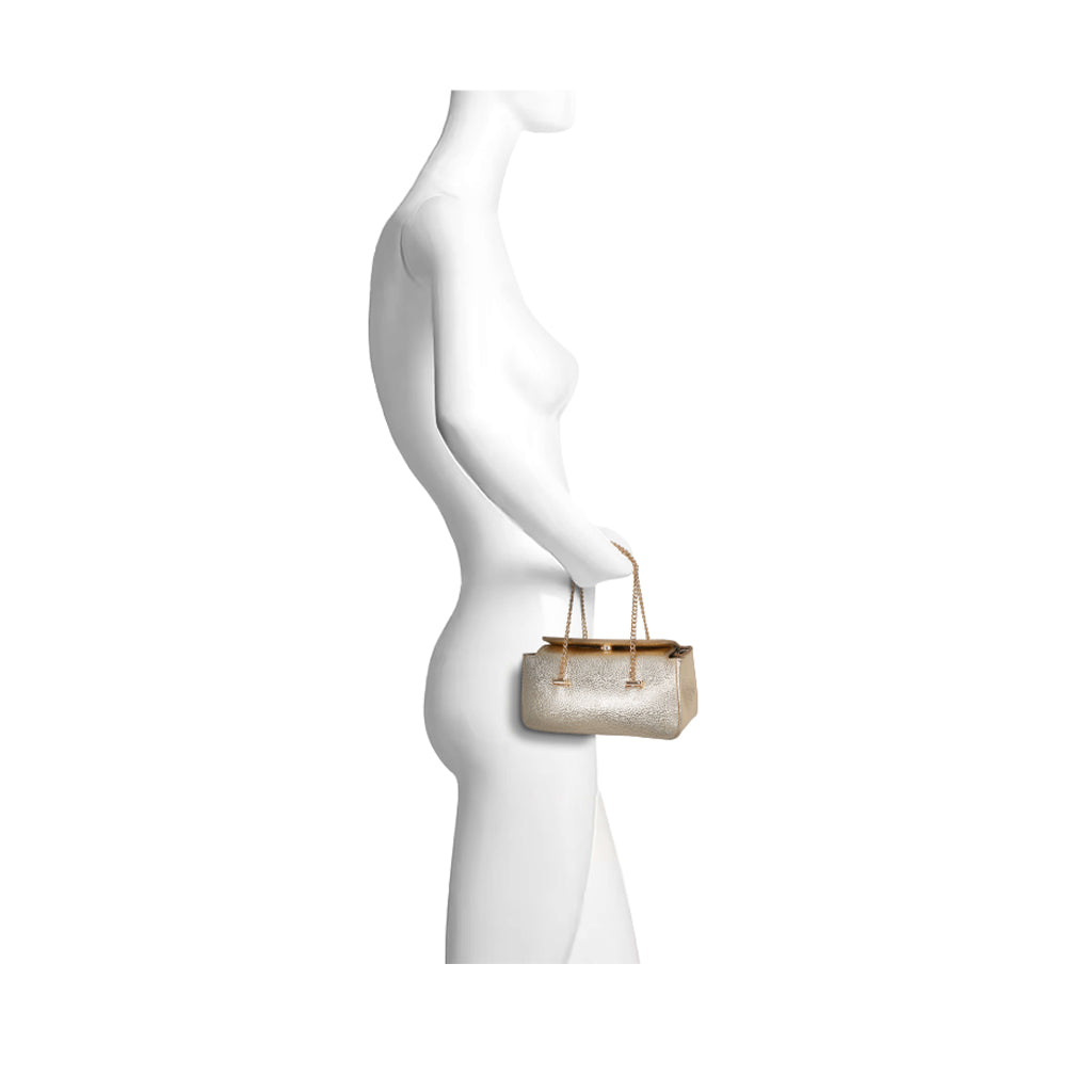 Jewel Badgley Mischka Handbags Women's Senna Box Clutch in Gold