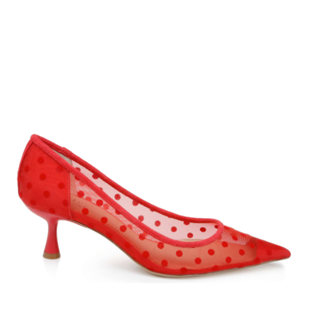 Chaussures Elena rouge pour femme de Jewel Badgley Mishcka