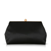 Badgley Mischka Women's Camilla Classic Framed Satin Pouch in Black