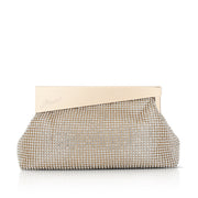 Pochette asymétrique à cristaux Ivy pour femme de Badgley Mischka, couleur or