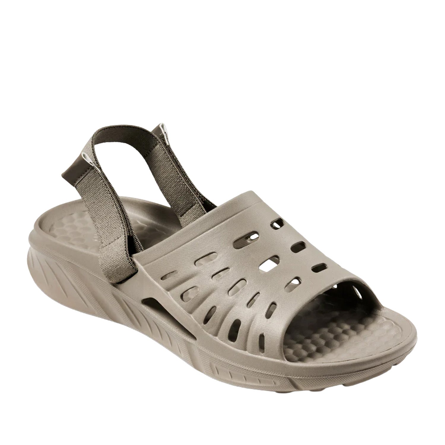 Joybees Unisex Trekking Slide in Grey/Green