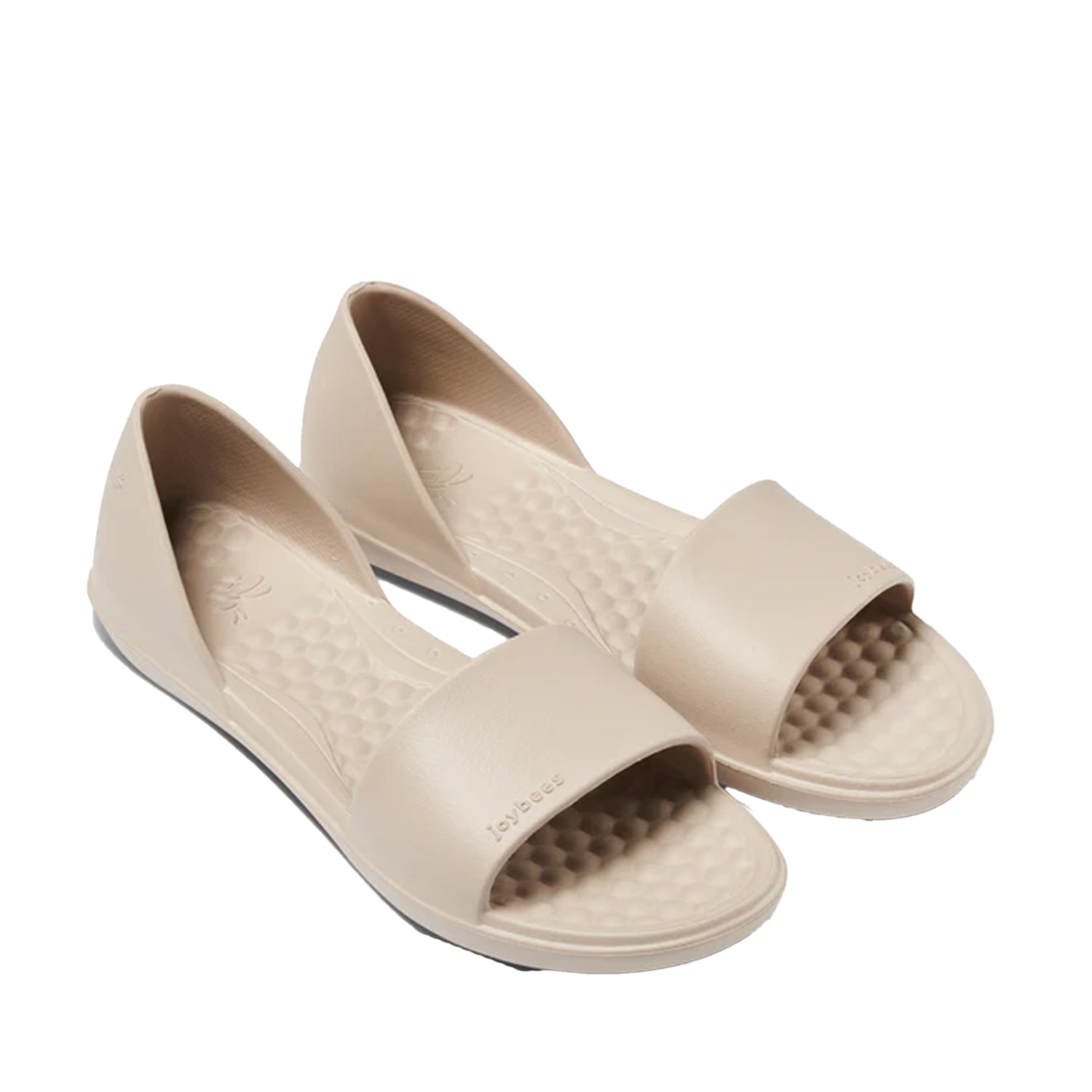 Joybees Women's Friday Flat in Driftwoo