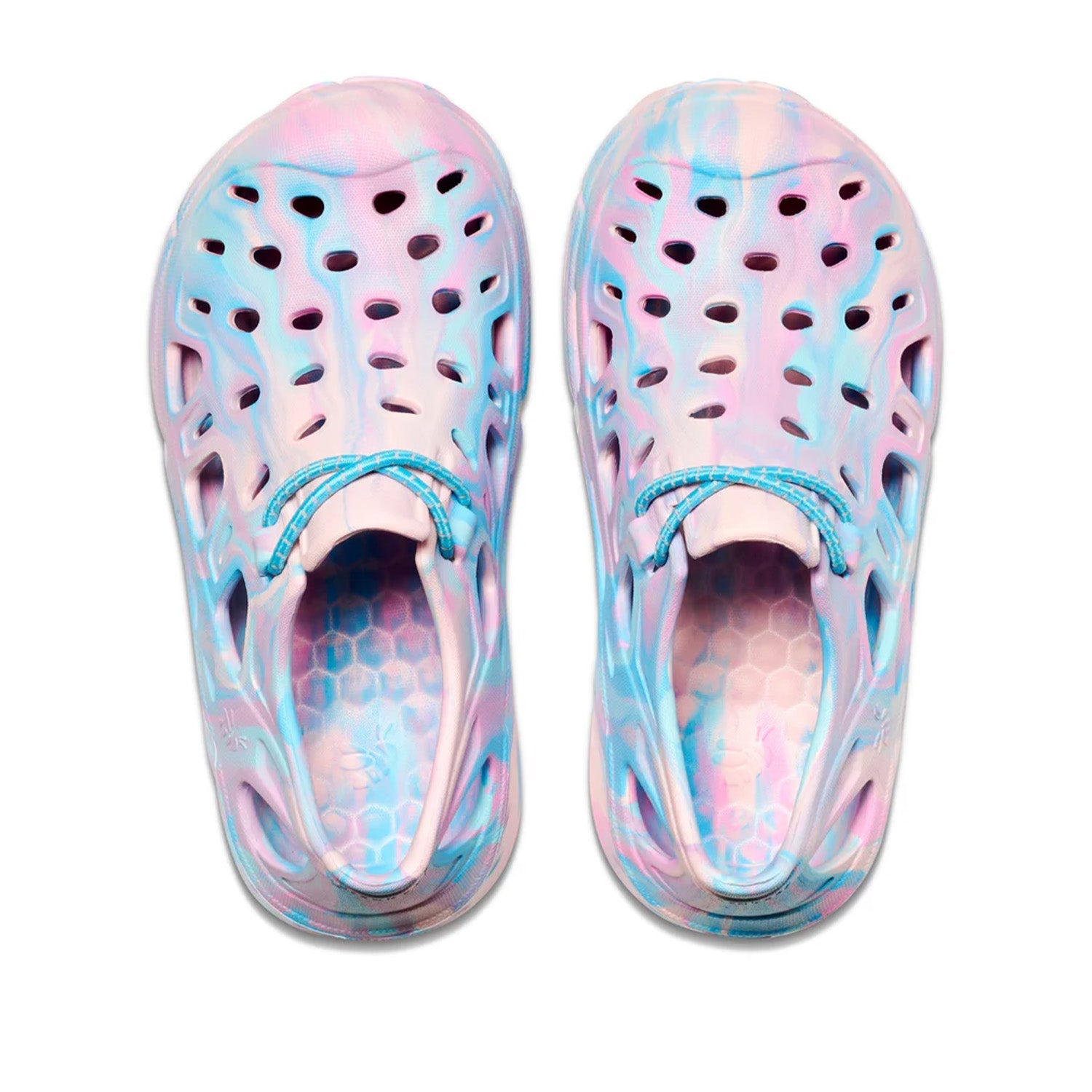 Joybees Kids' Trekking Shoe in Marbled Pastel/Capri