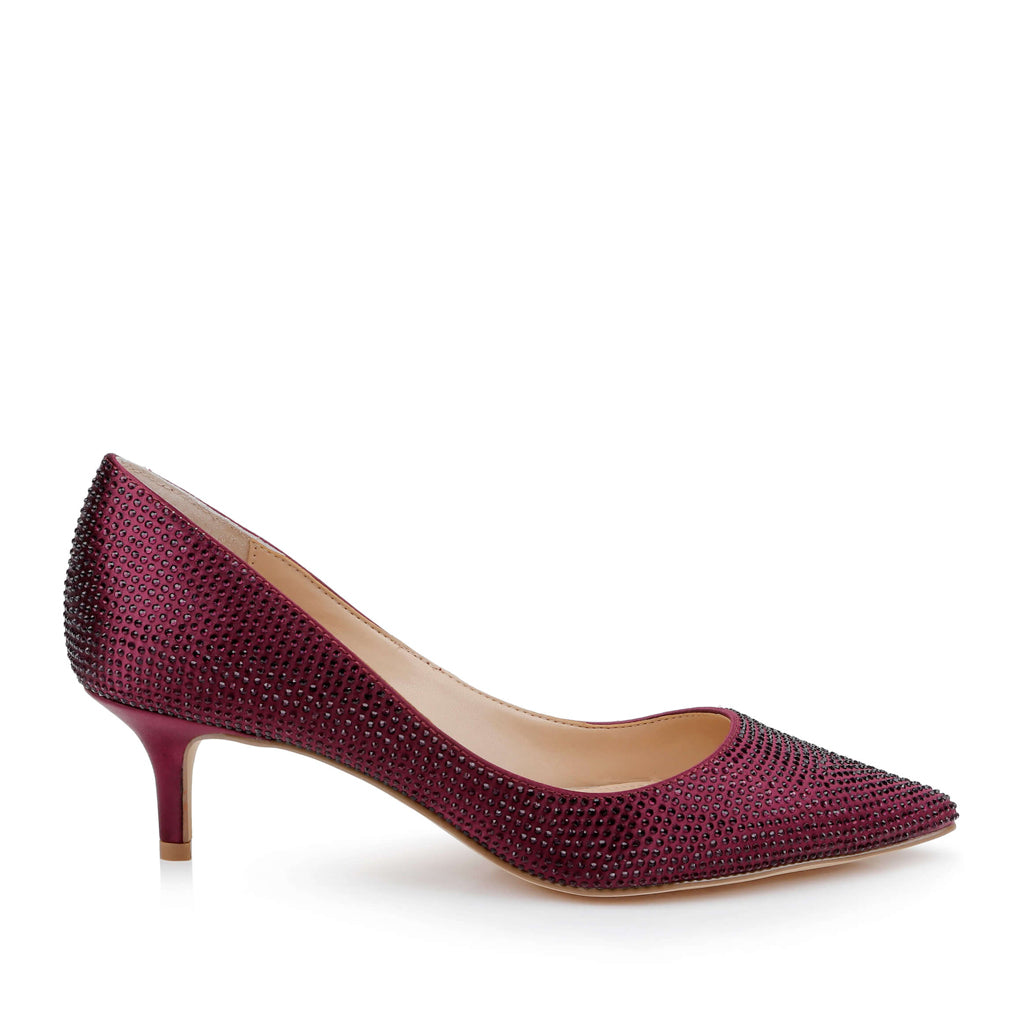 Jewel Badgley Mischka Women's Frenchie in Bordeaux