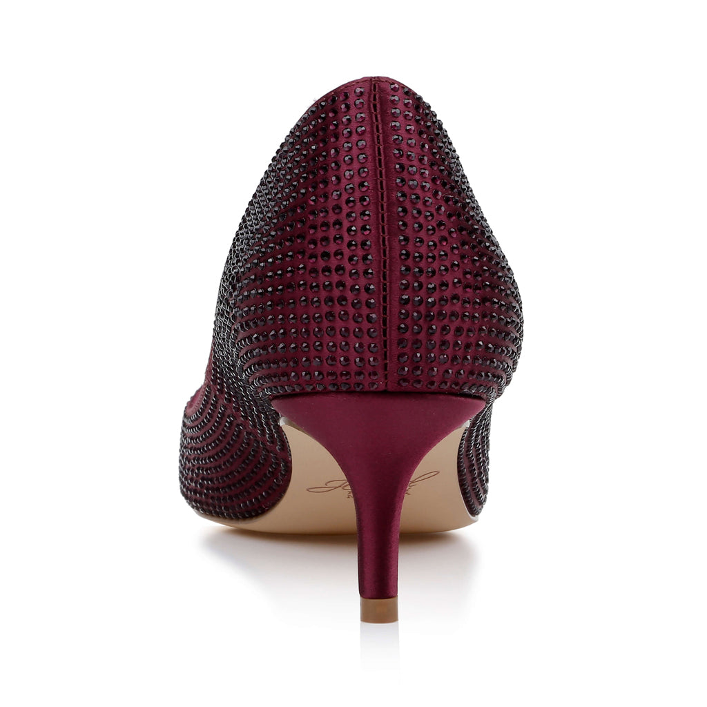 Jewel Badgley Mischka Women's Frenchie in Bordeaux