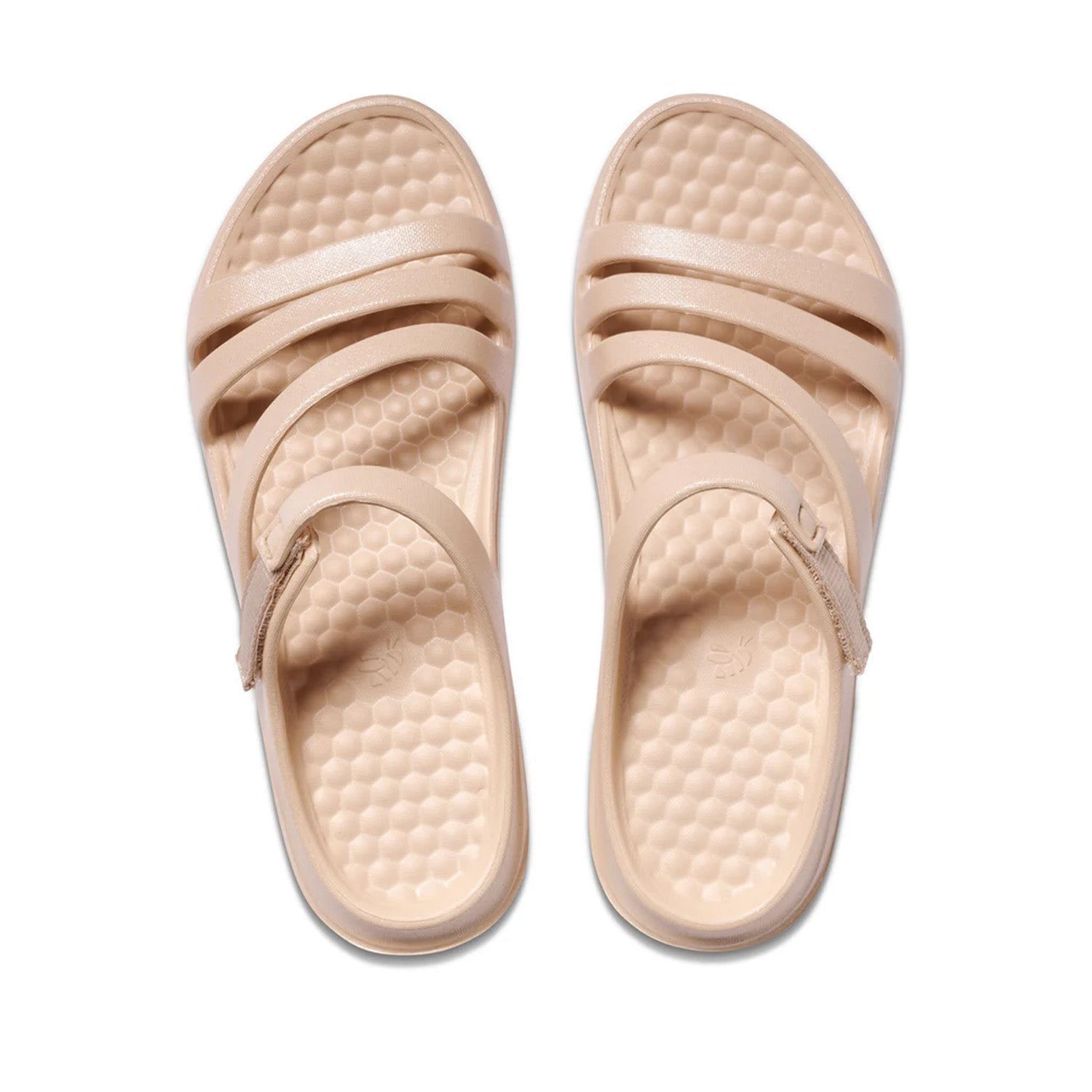 Joybees Women's Lakeshore Sandal in Graphic Shimmer Frappe