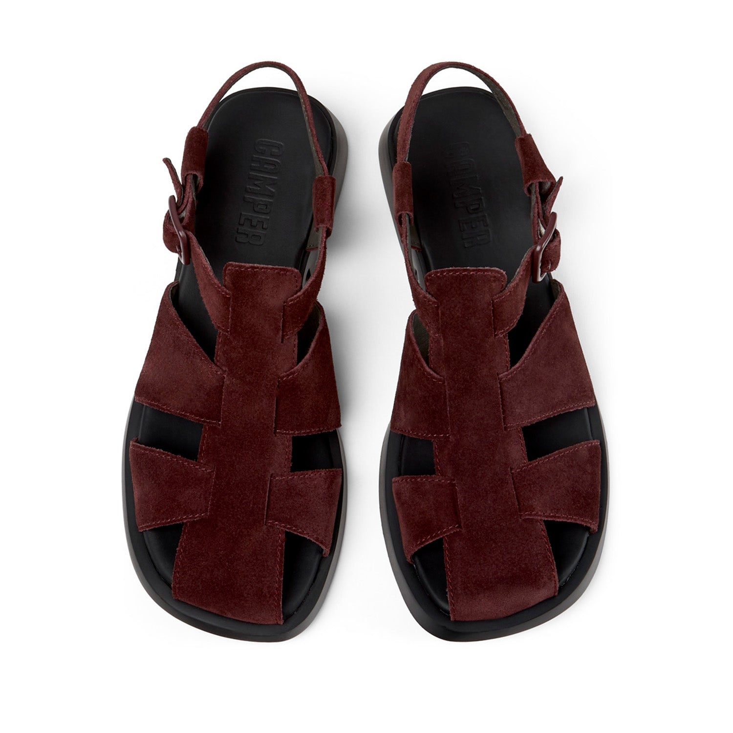Camper Women's Dana in Burgundy