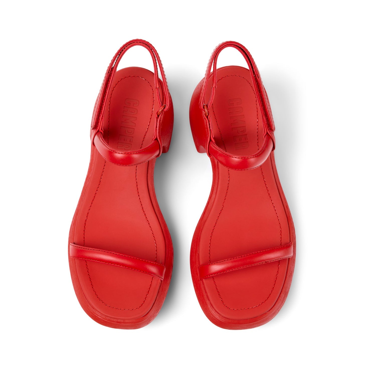 Sandales Thelma pour femmes de Camper, couleur rouge