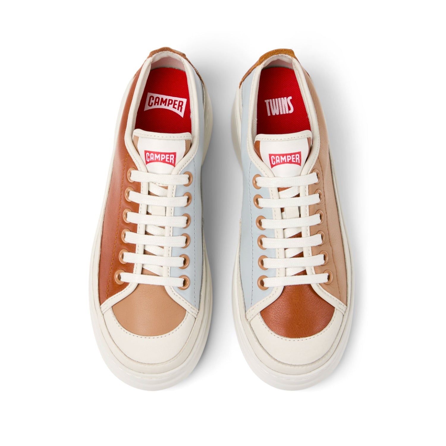 Baskets Camper pour femmes TWS RUNU multicolores