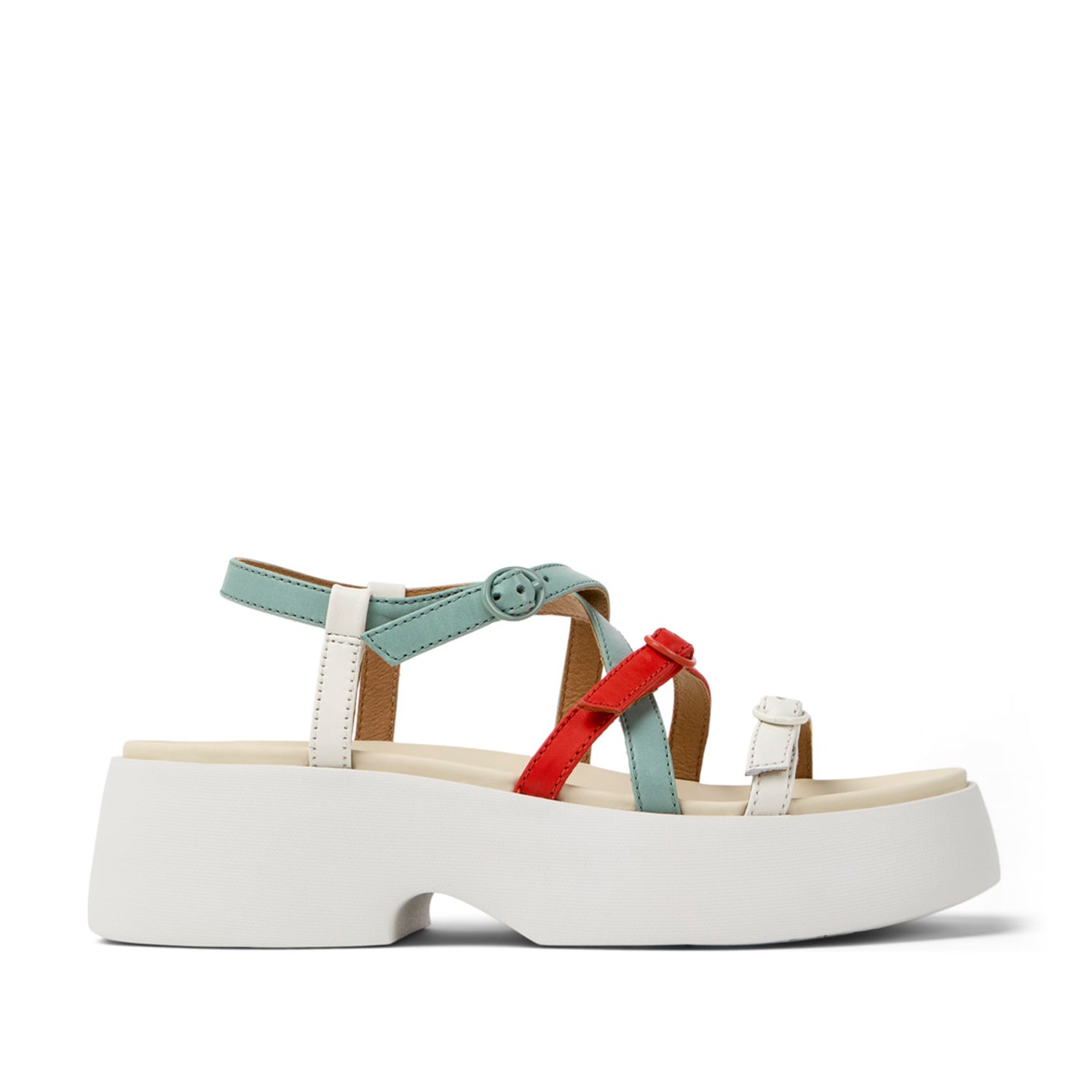 Baskets sans fil Camper TWS TAS0 pour femmes, multicolores