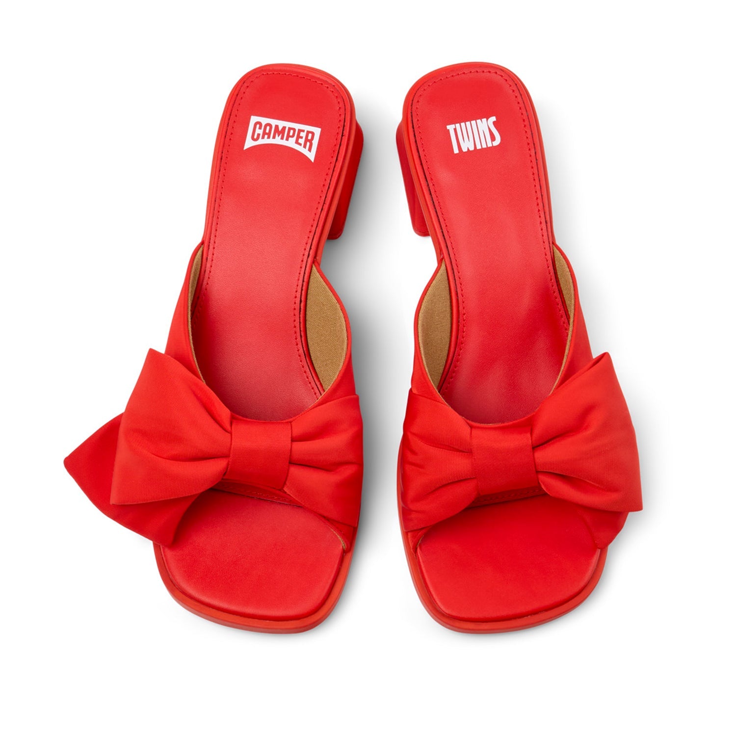 Chaussettes sans fil Camper TWS KOR0 pour femmes, rouges